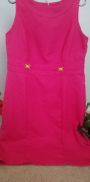 Hot pink Shelby and Palmer  dressSize 12W - Picture 2 of 5